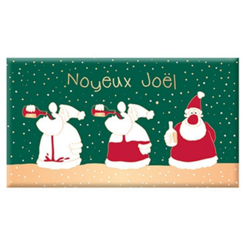 Visuel 1 du produit Chocolat noir bio fin d'année « Joyeux Joël » Art Grafik - 40 g