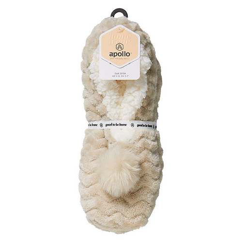 Visuel 1 du produit Ballerines pour femme en fourrure