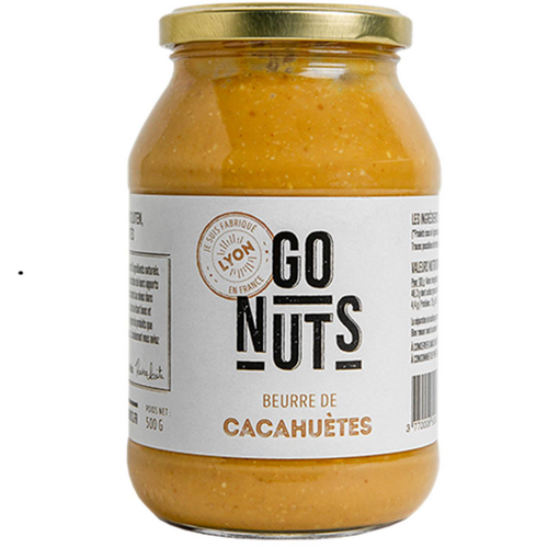 Visuel 1 du produit Beurre de cacahuètes bio Go Nuts - 500 g
