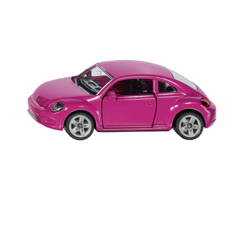 Visuel 1 du produit New Beetle rose avec stickers Siku - echelle 1/64e