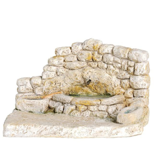 Visuel 1 du produit Accessoire de crèche de Noël fontaine abreuvoir Santons Escoffier - 17 x 11 x 10 cm