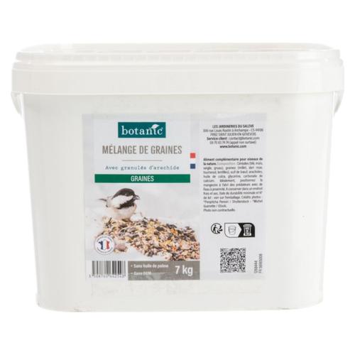 Visuel 1 du produit Mélange de graines avec granulés d'arachides botanic® - 7 kg