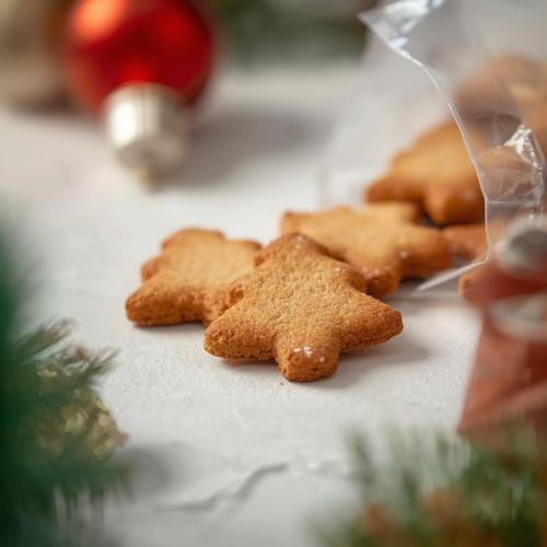 Visuel 2 du produit Biscuits sapins aux épices de Noël bio Belledonne - 150 g