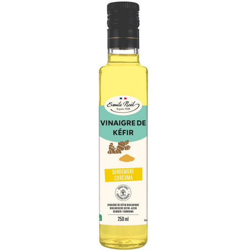 Visuel 1 du produit Vinaigre de kéfir gingembre curcuma bio Émile Noël - 250 ml