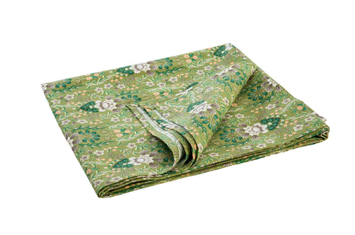 Visuel 1 du produit Nappe décorative florale coloris multicolore en coton - 150 x 250 cm