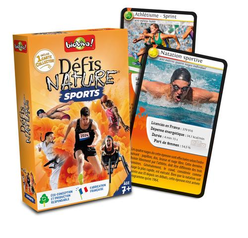 Visuel 3 du produit Jeu de cartes Bioviva Défis Nature Sports