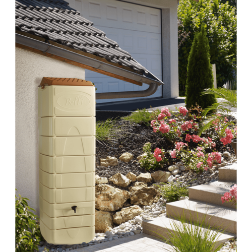 Visuel 2 du produit Récupérateur à eau mural beige Bellijardin - 650 litres