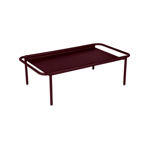 Visuel 1 du produit Table basse déportée Coolside coloris noir en acier Fermob - 115 x 63 cm