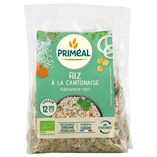 Visuel 1 du produit Riz à la cantonaise bio Priméal - 250 g