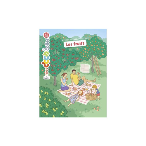 Visuel 1 du produit Docs à coller “Les Fruits” Éditions Milan