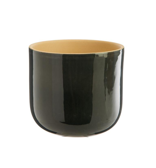 Visuel 1 du produit Cache-pot Sandstone en grès gris - Ø 14,5 x 13,4 cm