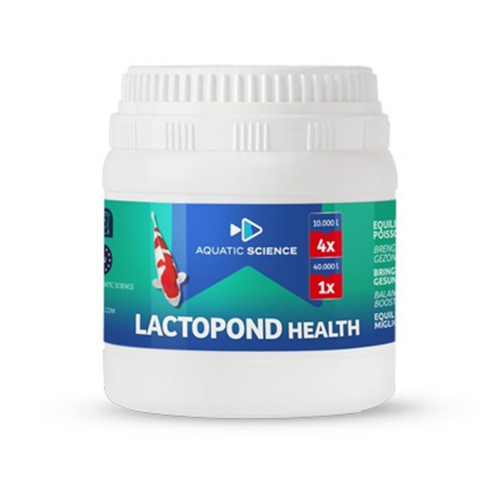 Visuel 1 du produit Bactéries lactiques pour bassin aquatique traitement de l'eau Aquatic Science Lactopond Health - 80 g