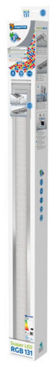 Visuel 1 du produit Rampe LED 73W / 7800K pour aquarium d'eau douce - SUPERFISH Scaper LED RGB 131