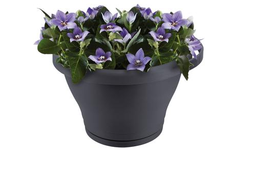 Visuel 3 du produit Pot gouttière coloris anthracite Elho Corsica 3 L - L 27 cm x H 15,1 cm