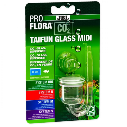 Visuel 1 du produit Diffuseur de CO2 en verre, gamme midi - JBL ProFlora Taifun