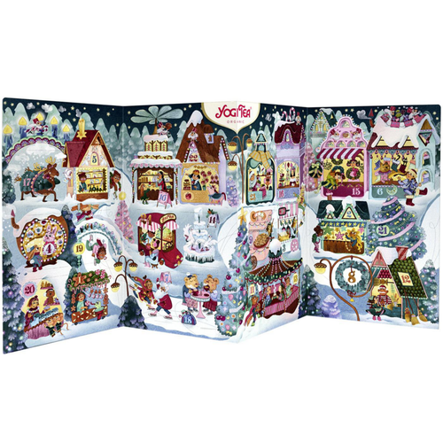 Visuel 2 du produit Calendrier de l'Avent infusions bio Yogi Tea - 33 x 21 cm
