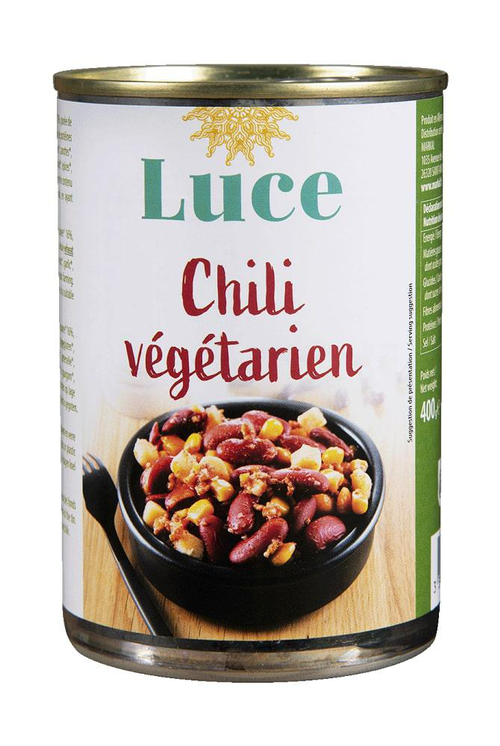 Visuel 1 du produit Chili sin carne végétarien bio Luce - 400 g