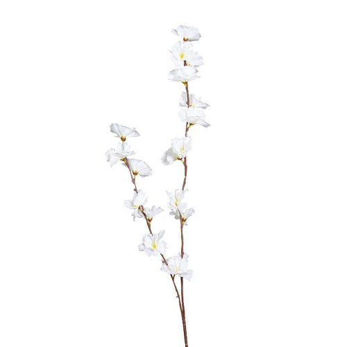 Visuel 1 du produit Branche artificielle de fleur de cerisier coloris beige - 74 cm