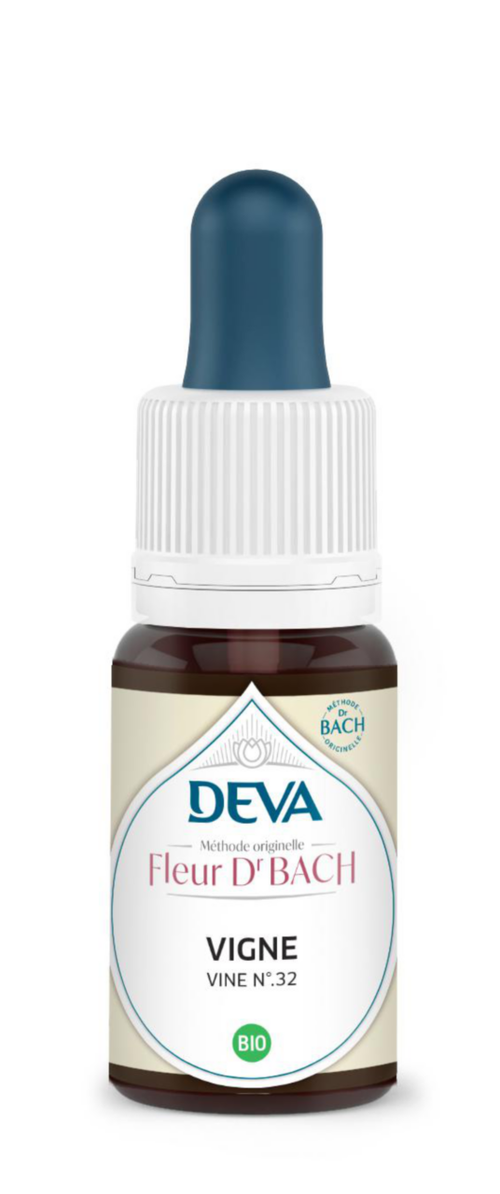 Visuel 1 du produit Complément alimentaire fleur de Bach vigne bio Deva - 15 ml