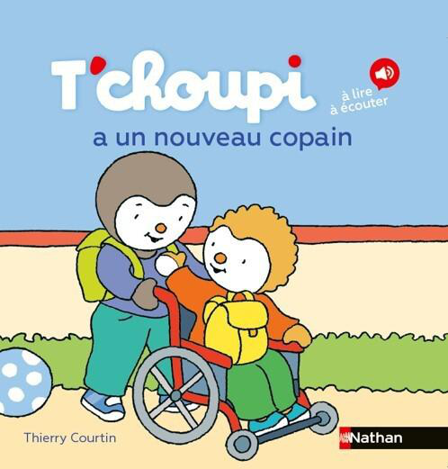 Visuel 1 du produit Livre T'choupi a un nouveau copain aux Éditions Nathan - 24 pages