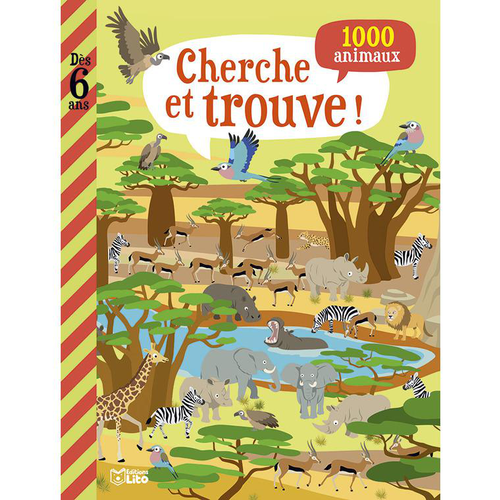 Visuel 1 du produit Cherche et trouve "1000 animaux", Ed LITO