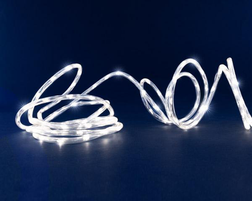 Visuel 1 du produit Guirlande lumineuse à 250 micro-LED blanc froid et tube transparent Fil Lumière® - 7,5 m