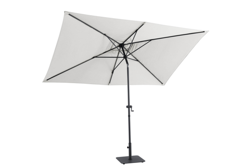 Visuel 1 du produit Parasol rectangulaire à manivelle en aluminium - 200 x 300 cm