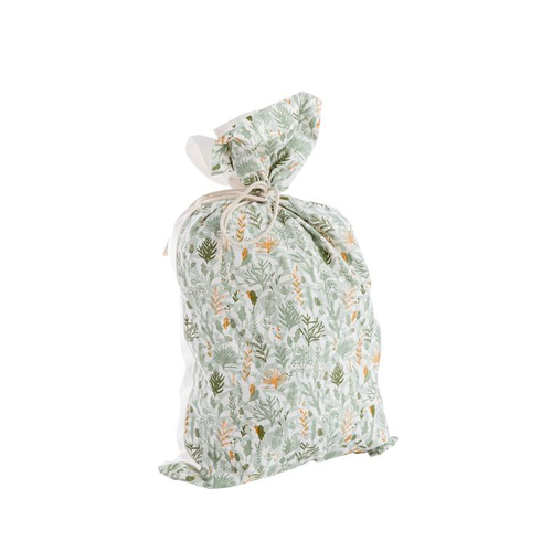 Visuel 1 du produit Sac semis coloris vert en coton - 50 x 80 cm