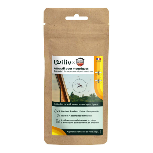 Visuel 1 du produit Recharge d’attractif odorant pour moustique Wiliv