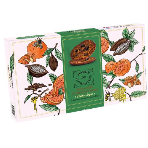 Visuel 1 du produit Florentins à la pistache et au chocolat noir Maison de Florentins - 100 g