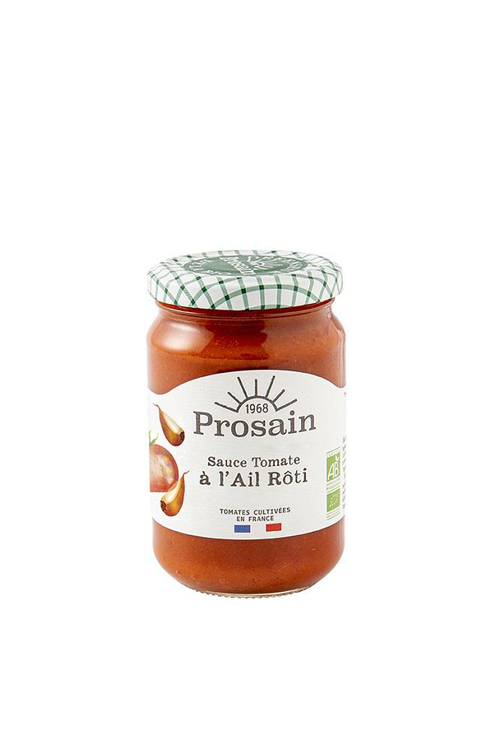 Visuel 1 du produit Sauce tomate à l'ail rôti bio Prosain - 360 g