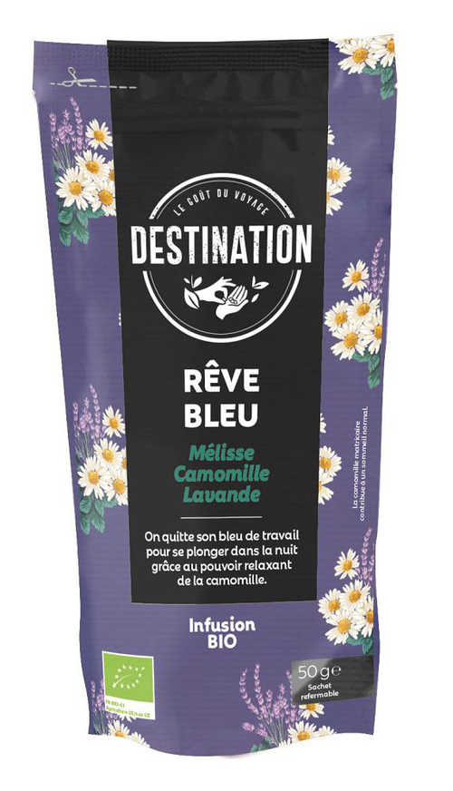 Visuel 1 du produit Infusion rêve bleu bio Destination - 50 g