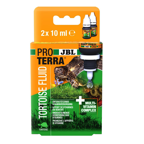 Visuel 1 du produit Complexe vitaminé pour tortues JBL Proterra Tortoise Fluid – 2 x 10 ml