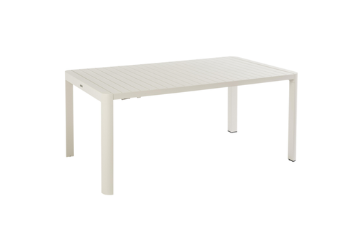 Visuel 3 du produit Table de jardin en aluminium Filao coloris beige Bizzotto - 180/240 x 100 cm