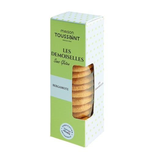 Visuel 1 du produit Les Demoiselles sans gluten à la bergamote Maison Toussaint - 120 g