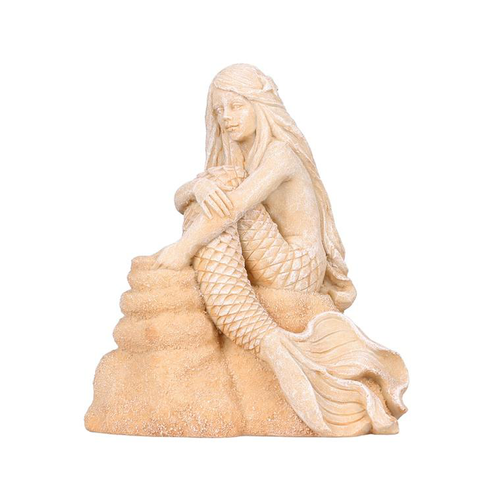 Visuel 1 du produit Décor d’aquarium sirène Ariel beige Europet Aqua Della grand modèle– 20,5 cm
