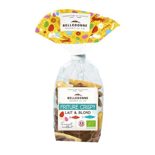 Visuel 1 du produit Friture croustillante lait & blond bio Belledonne - 120 g