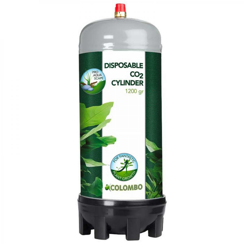 Visuel 1 du produit Bouteille CO2 jetable résistante - COLOMBO modèle standard - 1.2kg