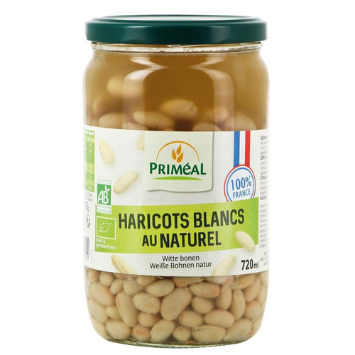 Visuel 1 du produit Haricots blancs au naturel bio origine France - 720 ml