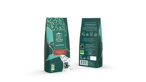 Visuel 1 du produit Thé noir épices et anis bio Au coin du feu 2023 Kintsugi Thé de la Pagode - 70 g