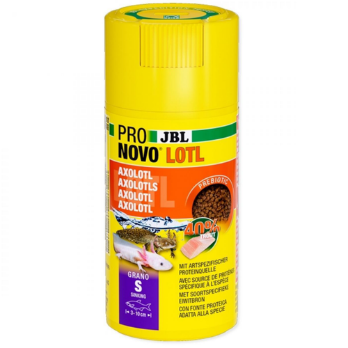 Visuel 1 du produit Nourriture granulée - JBL ProNovo Lotl Grano S - Poids net 56g
