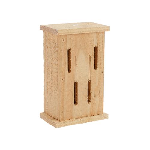 Visuel 1 du produit Abri à papillon en bois Douglas - 11 x 7,5 x 18,5 cm