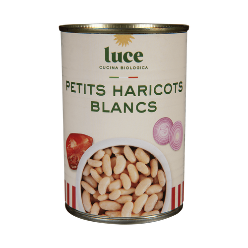 Visuel 1 du produit Petits haricots blancs bio Luce - 400 g