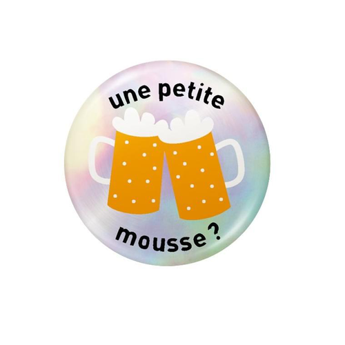 Visuel 1 du produit Magnet une petite mousse Cartesdart - 5,6 x 5,6 cm