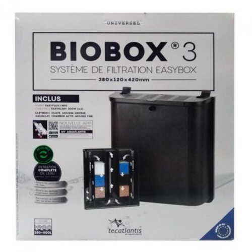 Visuel 3 du produit Filtre interne pour aquarium, kit complet, AQUATLANTIS Biobox 3 - jusqu'à 500L