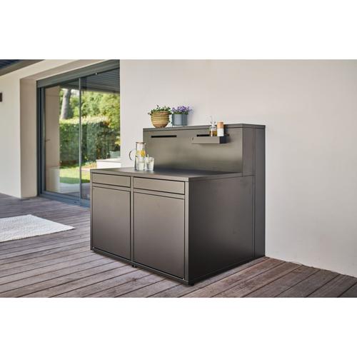 Visuel 7 du produit Fileurs x 2 en acier pour meuble support Forge Adour - 16,2 x 3 x 108,2 cm