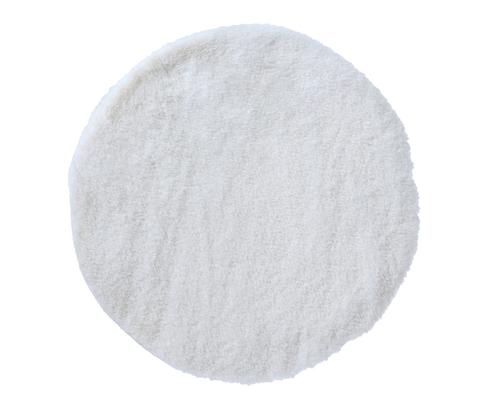 Visuel 1 du produit Set de table rond en fausse fourrure blanche - Ø 38 cm