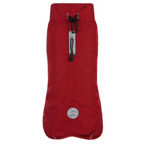 Visuel 1 du produit Imperméable pour chien rouge polyester Basic Wouapy – Taille L