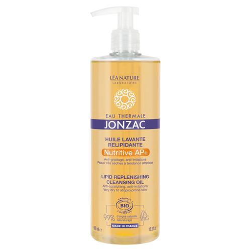 Visuel 1 du produit Huile lavante relipidante en flacon pompe Eau thermale Jonzac - 500 ml