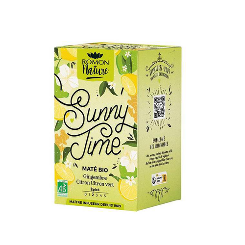 Visuel 1 du produit Thé plaisir sunny time bio Romon Nature - 28,8 g